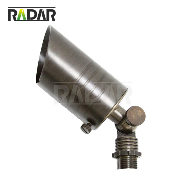 RAL-8100-BBR lumière d'accentuation de paysage en bronze commercial